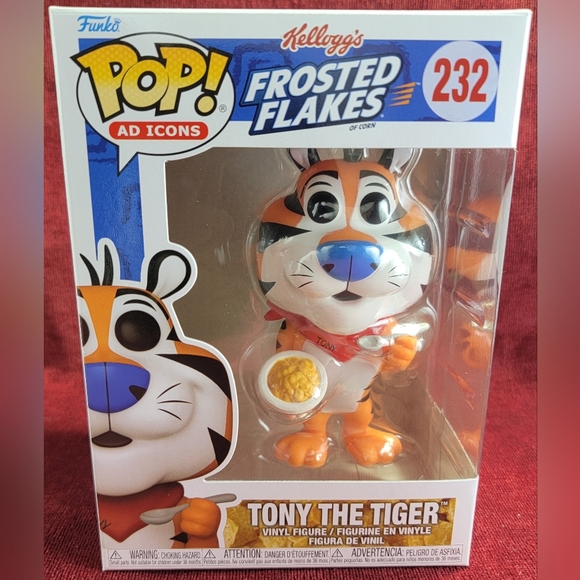 Tony the tiger funko # 232 (nib) With pop protector - Picture 2 of 7